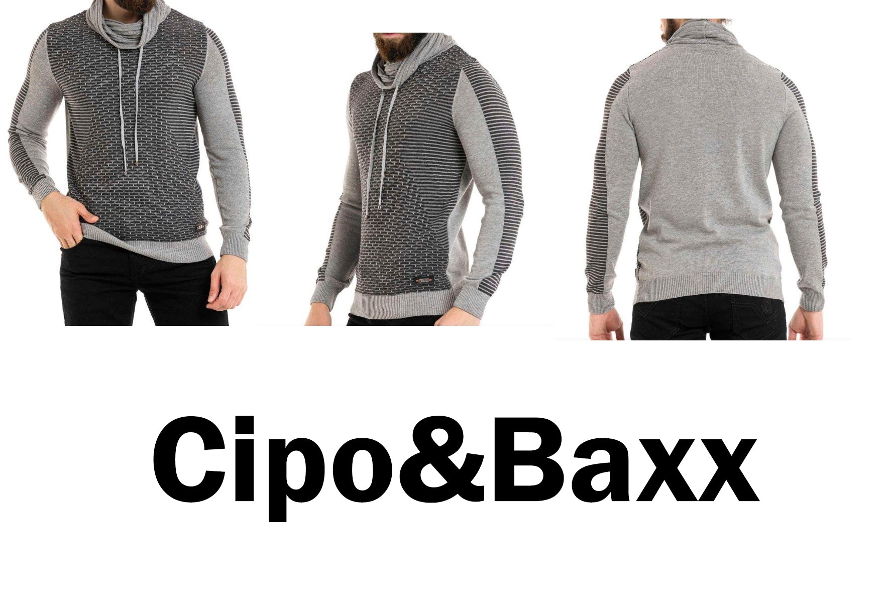 Men's pullover by Cipo&Baxx.
