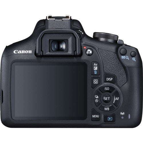Canon EOS 200D - 18.55 IS SEE 18-55 mm lens (EF-S, IS II), WLAN, black 
