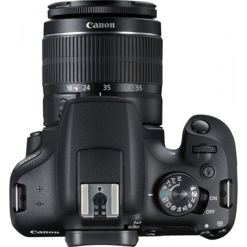 Canon EOS 200D - 18.55 IS SEE 18-55 mm lens (EF-S, IS II), WLAN, black 