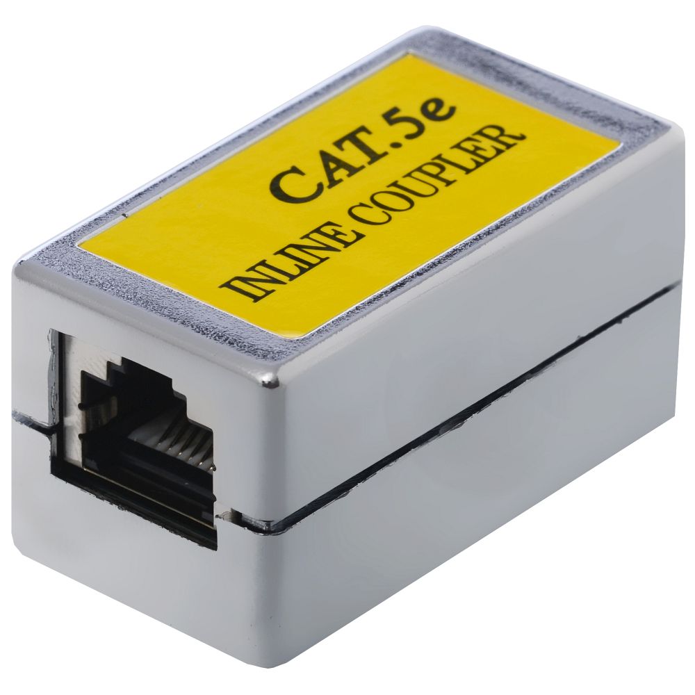 Ecolan CAT 5e Kupplung RJ45, Modularkupplung, RJ45 Verbinder