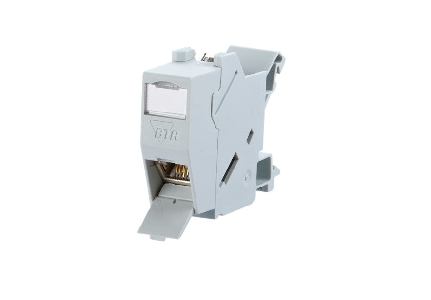 METZ CONNECT E-DAT module REG 1 port IP20 light gray