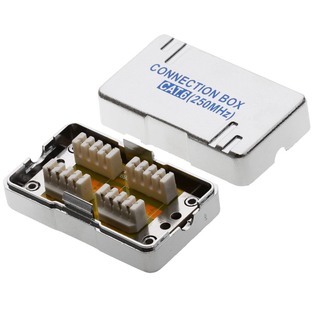 Ecolan CAT 6 Verbindungsmodul für Installationskabel, Kabelverbinder LSA