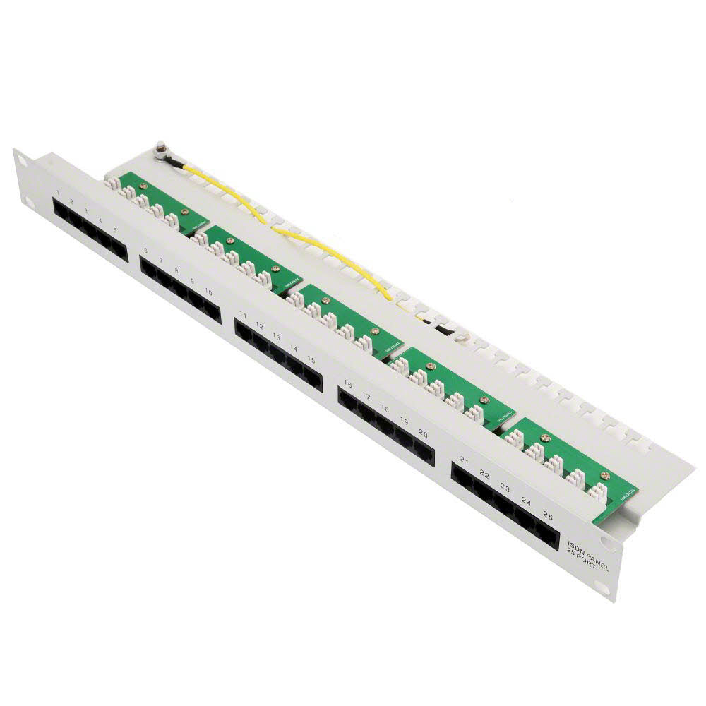 Ecolan patch panel Cat 3 ISDN 19