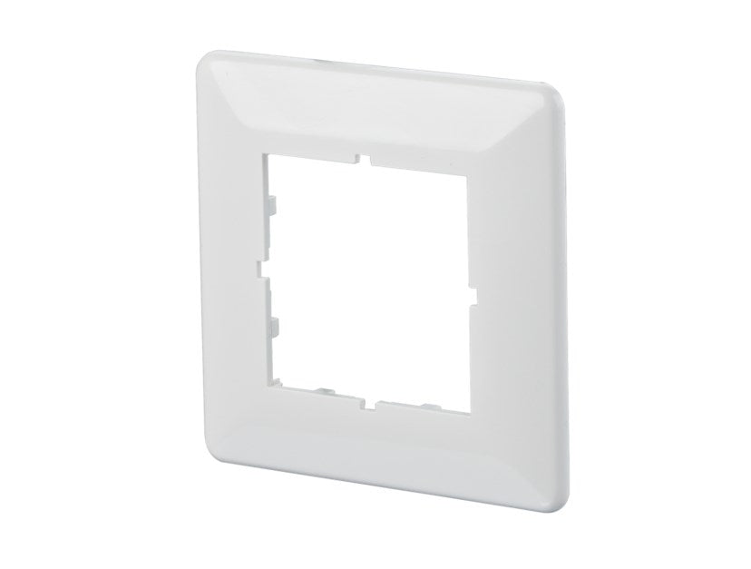 METZ CONNECT Abdeckplatte 80 x 80 mm reinweiß, E-DAT C6