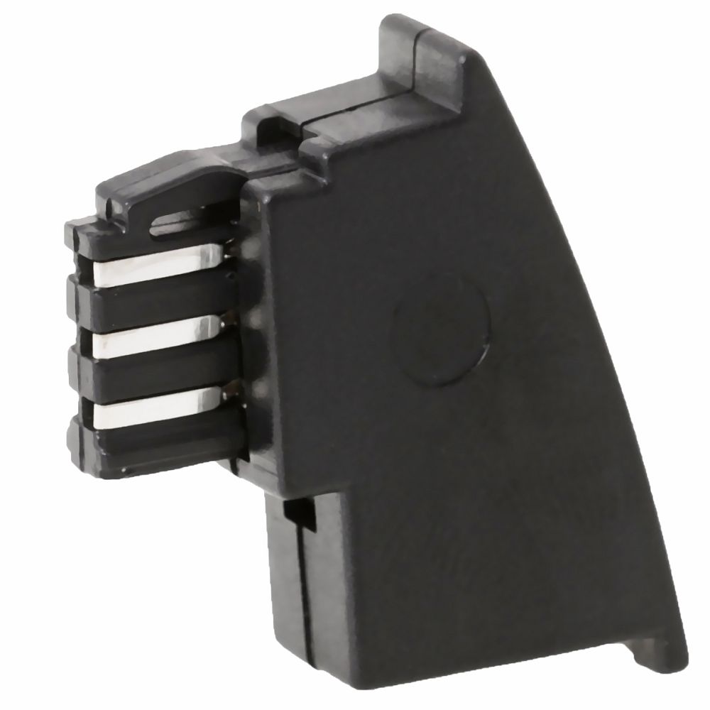 Helos Adapter TAE F Stecker/6P4C Buchse, Bel. A,