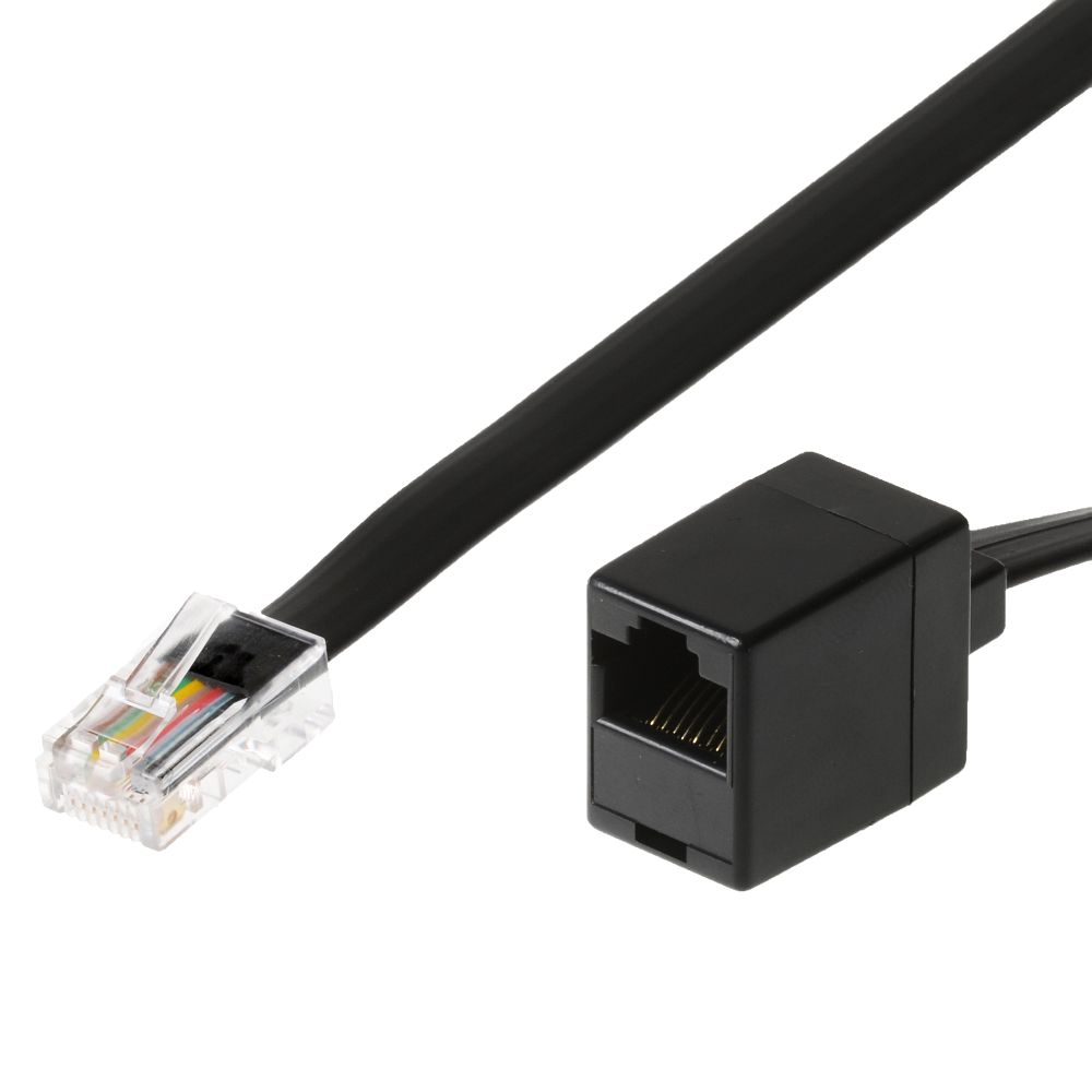 Helos Verlängerungskabel RJ45, ISDN, 8-adrig, 8P8C, 6 m