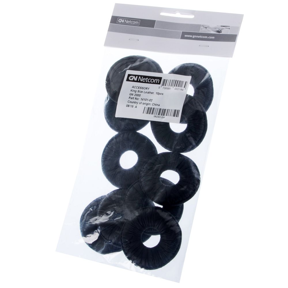 Jabra ear cushions for GN1900/2000, Biz1500 artificial leather (10 pieces)