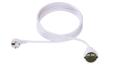 Bachmann extension cable, 3-pin, white, 10 m