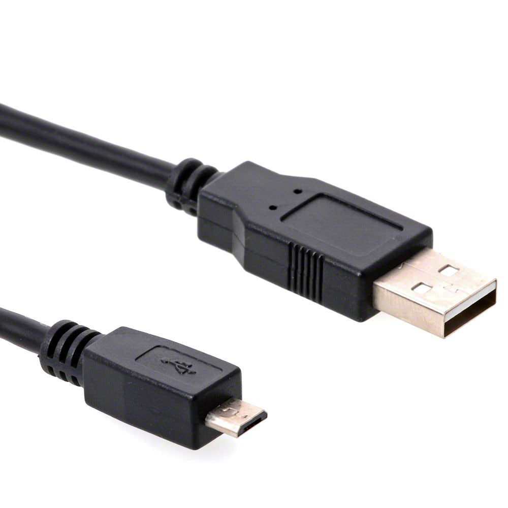 Helos USB 2.0 Kabel USB-A Stecker/USB-B micro Stecker 0,5 m, schwarz