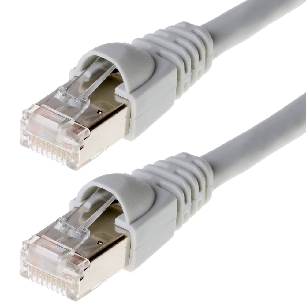 Telegärtner patch cable SFTP CAT 6A grey 15.0m