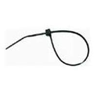 Haupa cable ties 29.2 cm, 100 pieces, black, UV-resistant