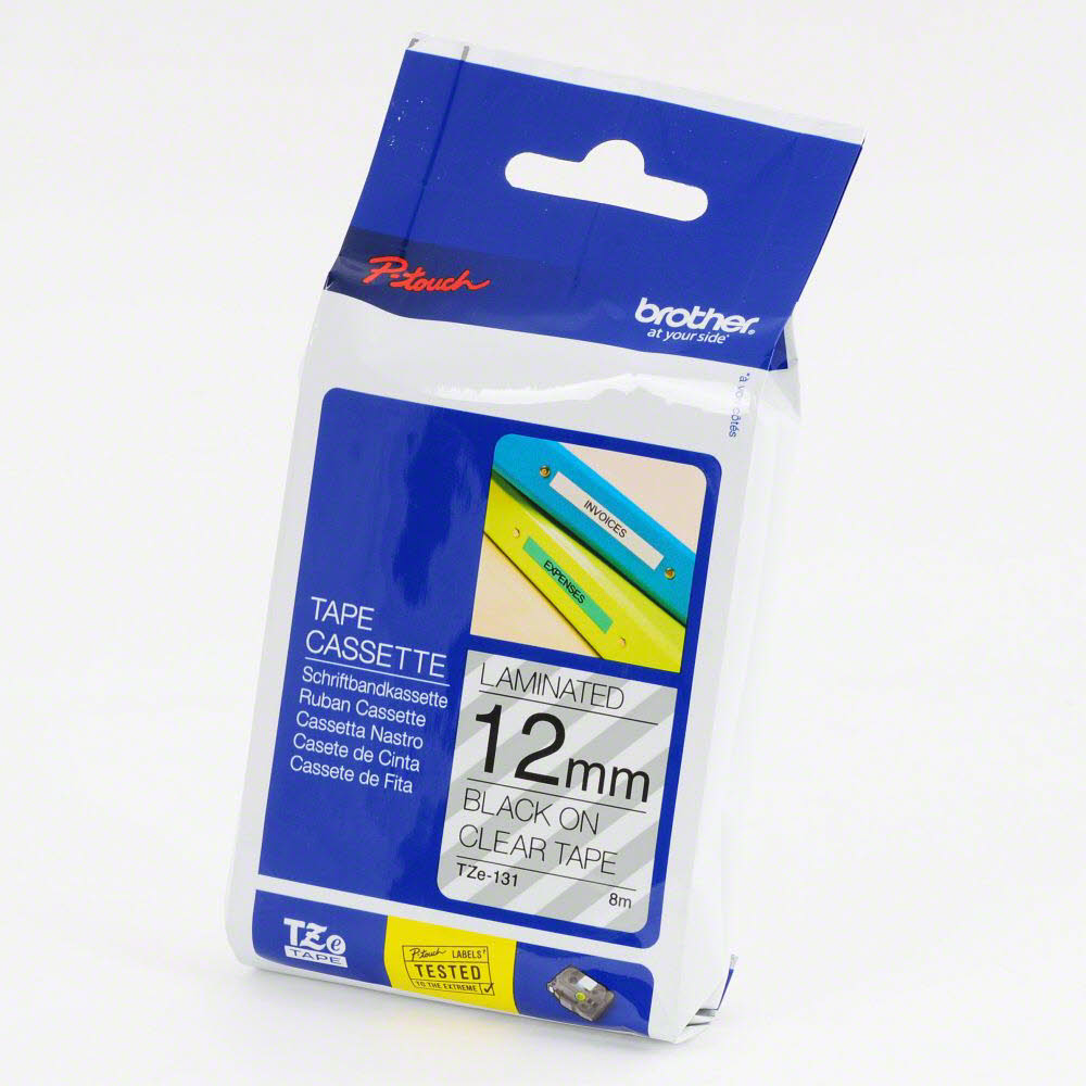 Brother P-Touch Schriftband TZe-131 12mm, 8 m