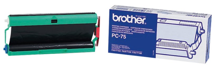 Brother Mehrfachkassette inkl. Farbband PC-75,