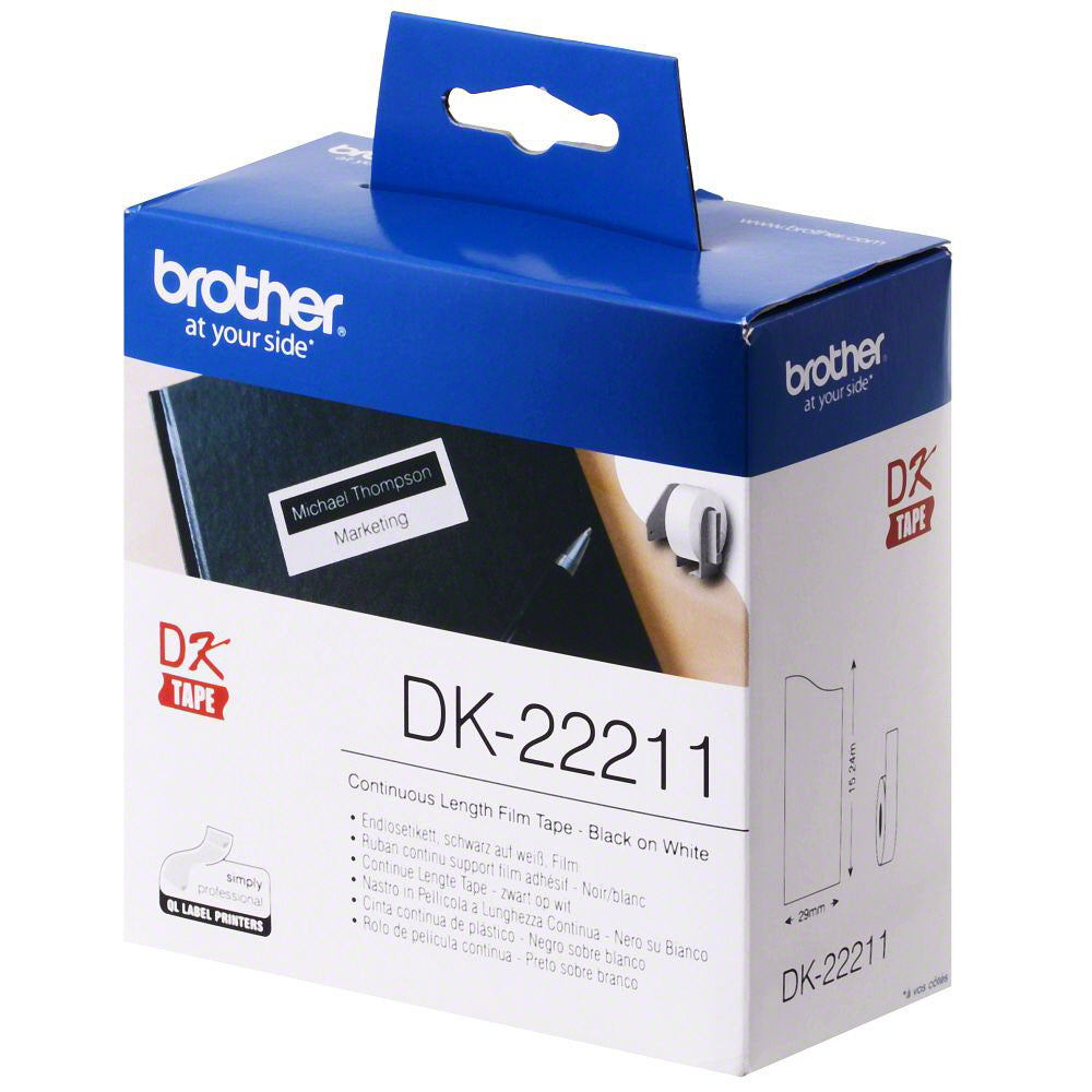 Brother P-Touch DK22211, Endlos-Etikett (Film)
