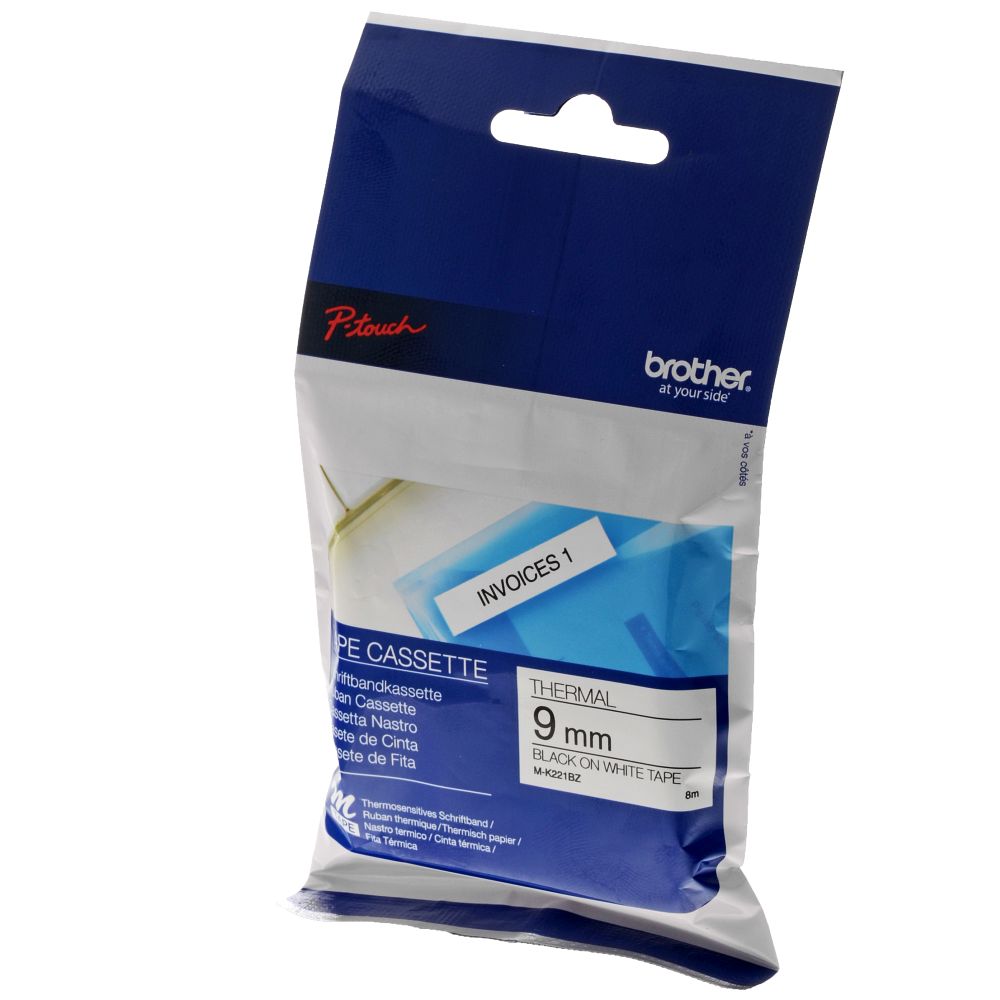 Brother P-Touch Schriftband M-K221 - 9 mm
