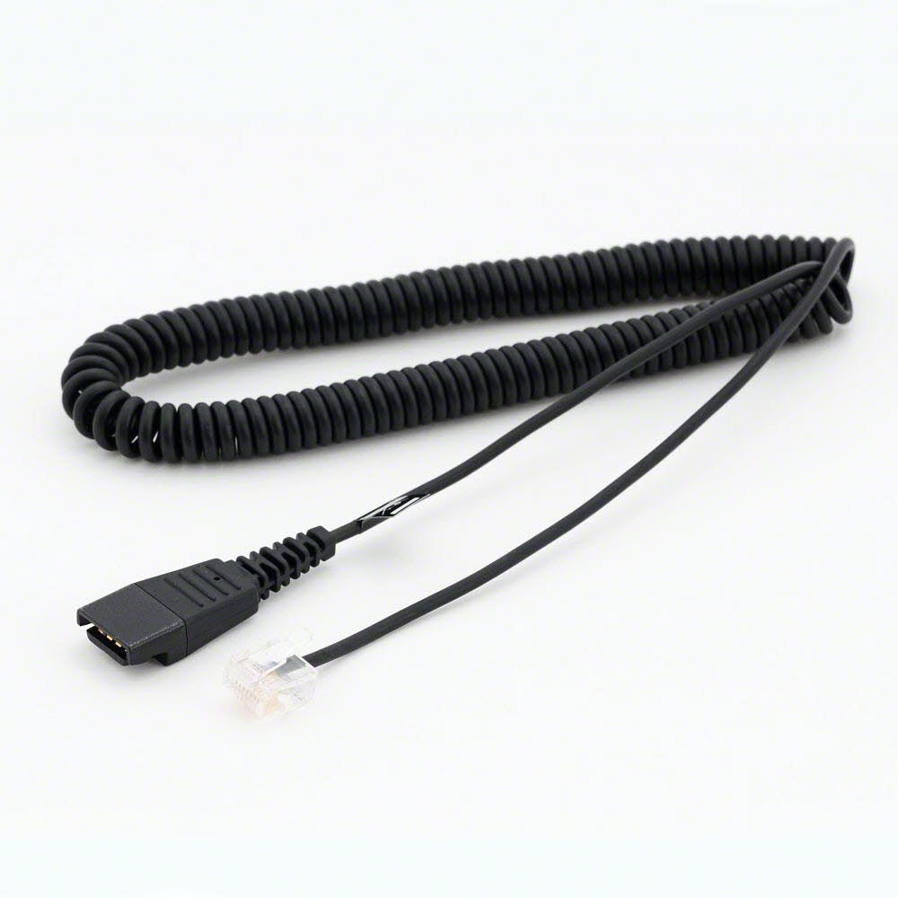 Jabra Anschlusskabel QD auf RJ45 gewendelt