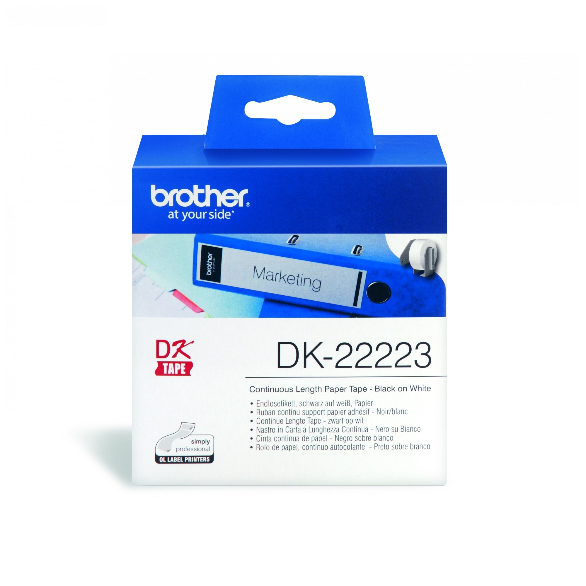 Brother P-Touch DK22223, Endlos-Etikett (Rolle),