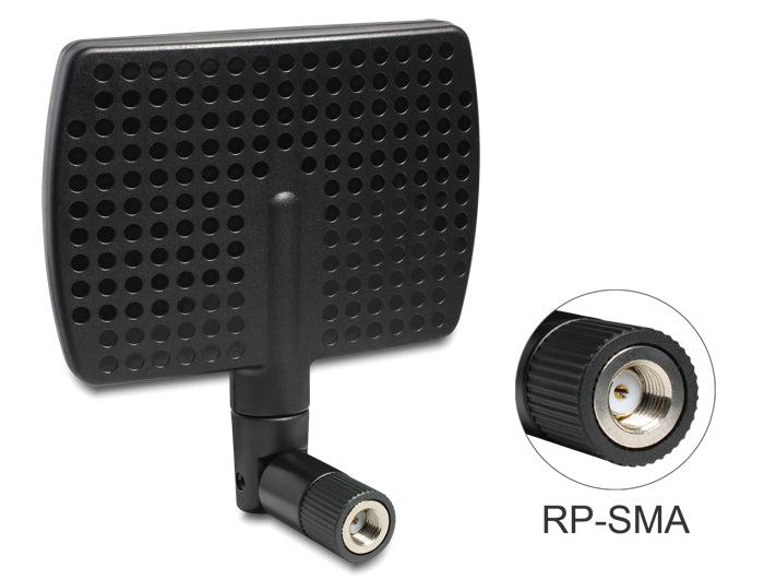 Delock WLAN 802.11 ac/a/b/g/n Antenne RP-SMA Stecker 5 ~ 7 dBi direktional