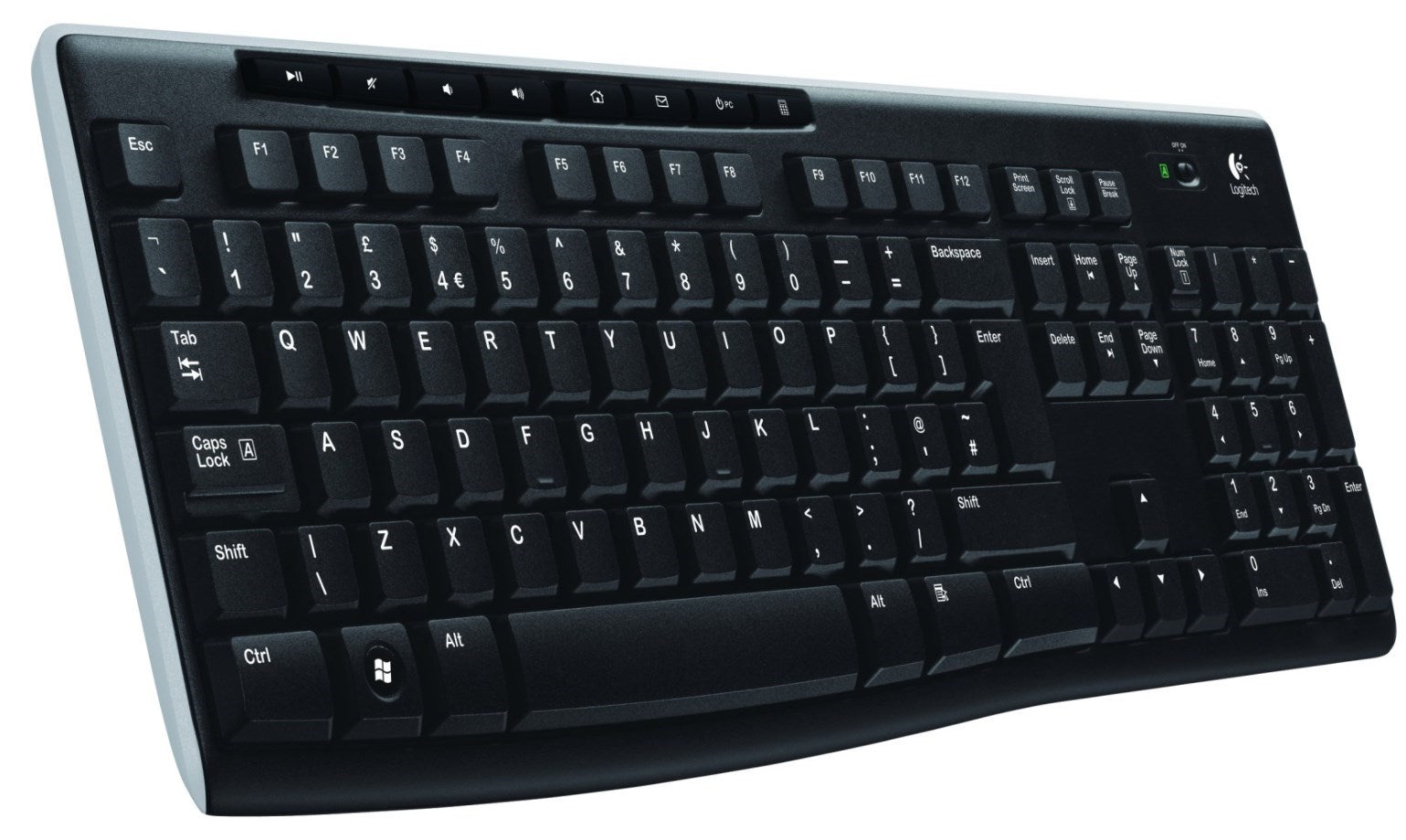 Logitech K270´USB Tastatur Keyboard wireless