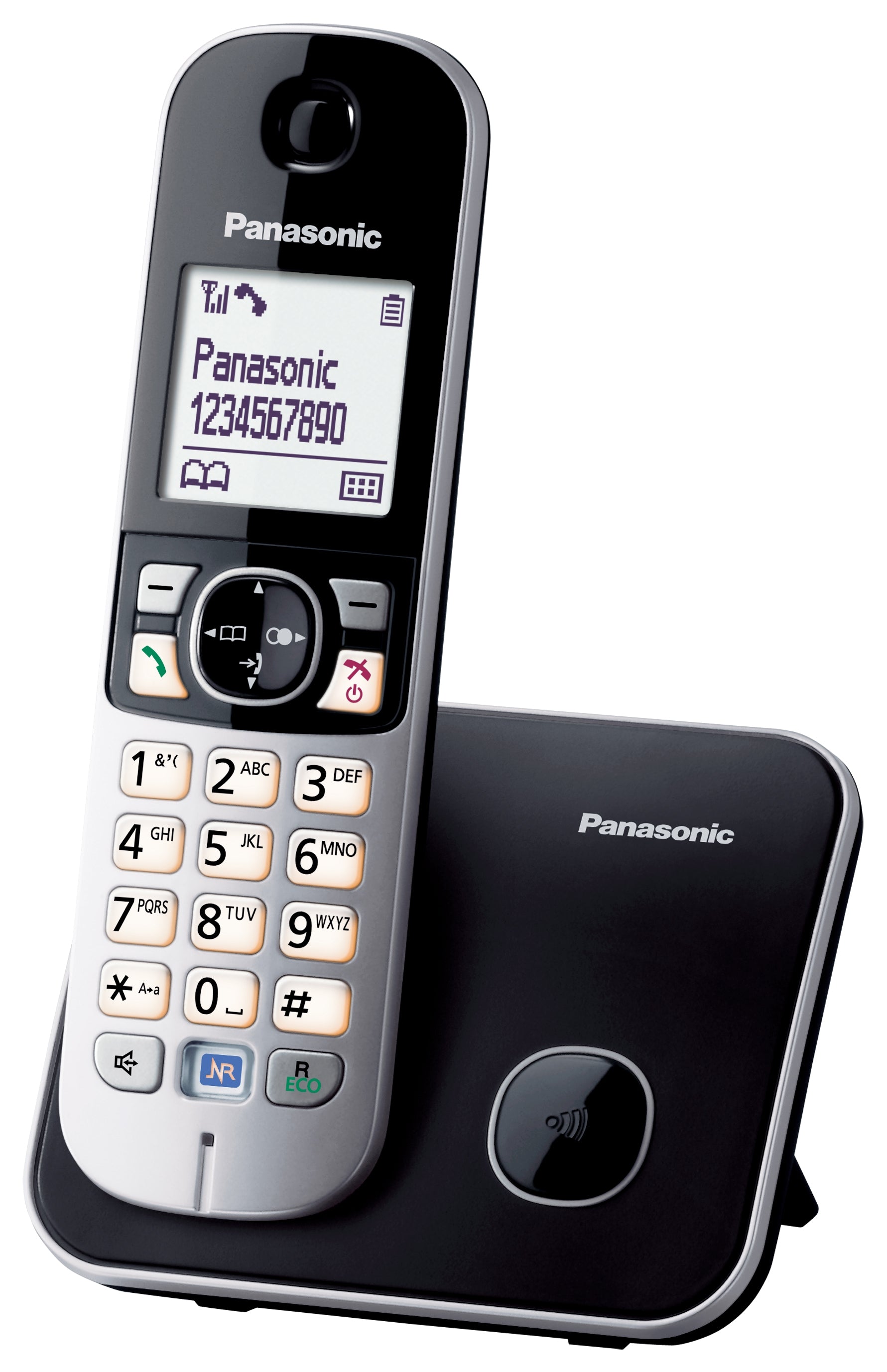 Panasonic Schnurlostelefon KX-TG6811GB - schwarz