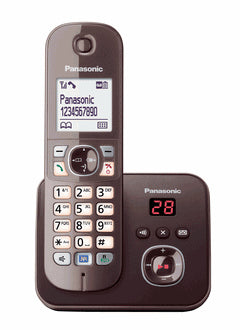 Panasonic Schnurlostelefon mit AB KX-TG6821GA - moccabraun