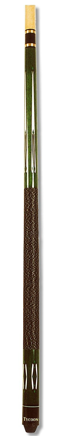 Queue Tycoon TC-4 green 12 mm screw leather