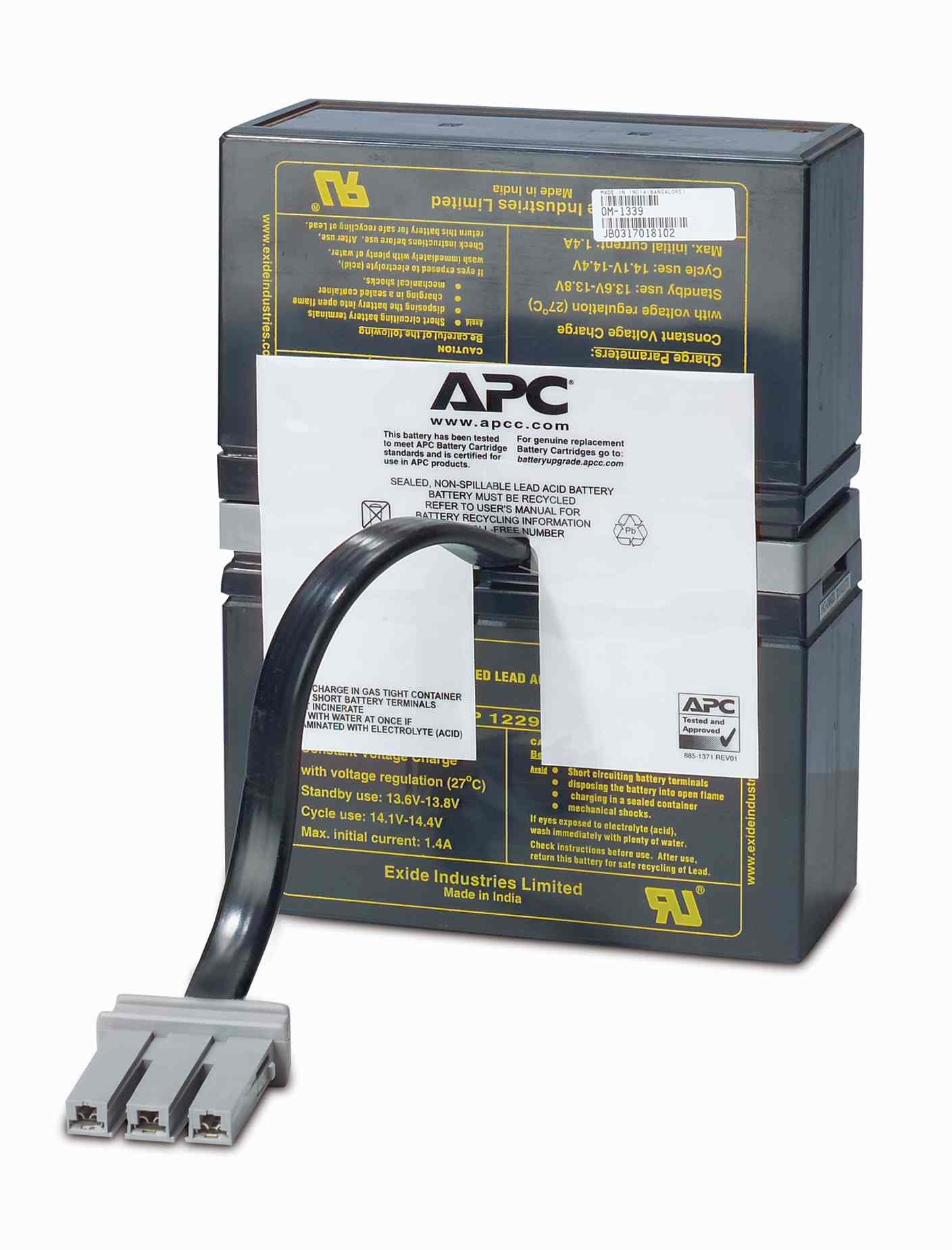 APC Ersatzbatterie Nr. 32 mit 2 Jahren Garantie