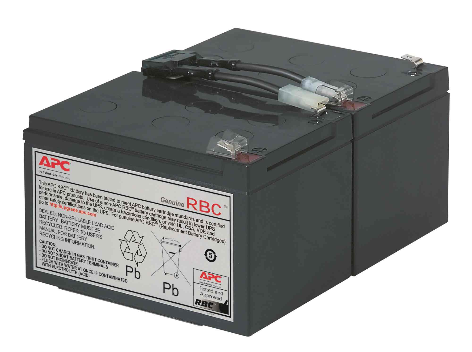 APC Ersatzbatterie Nr. 6 mit 2 Jahren Garantie