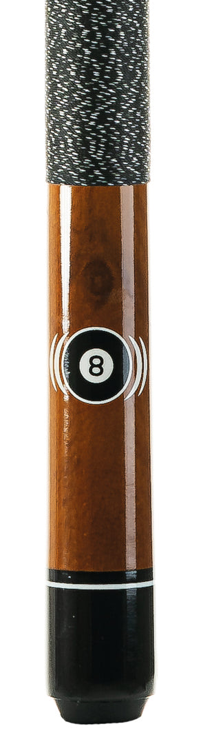 Cue Eight-Ball brown 13 mm