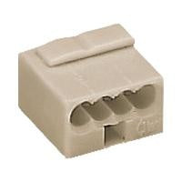 WAGO 243-304 junction box terminal light grey, 100 pcs