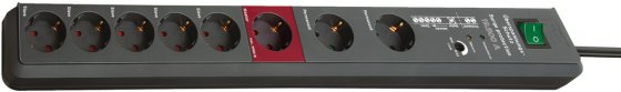 Brennenstuhl ÜSS Secure-Tec Automatic 8-way, Master/Slave, 3 m