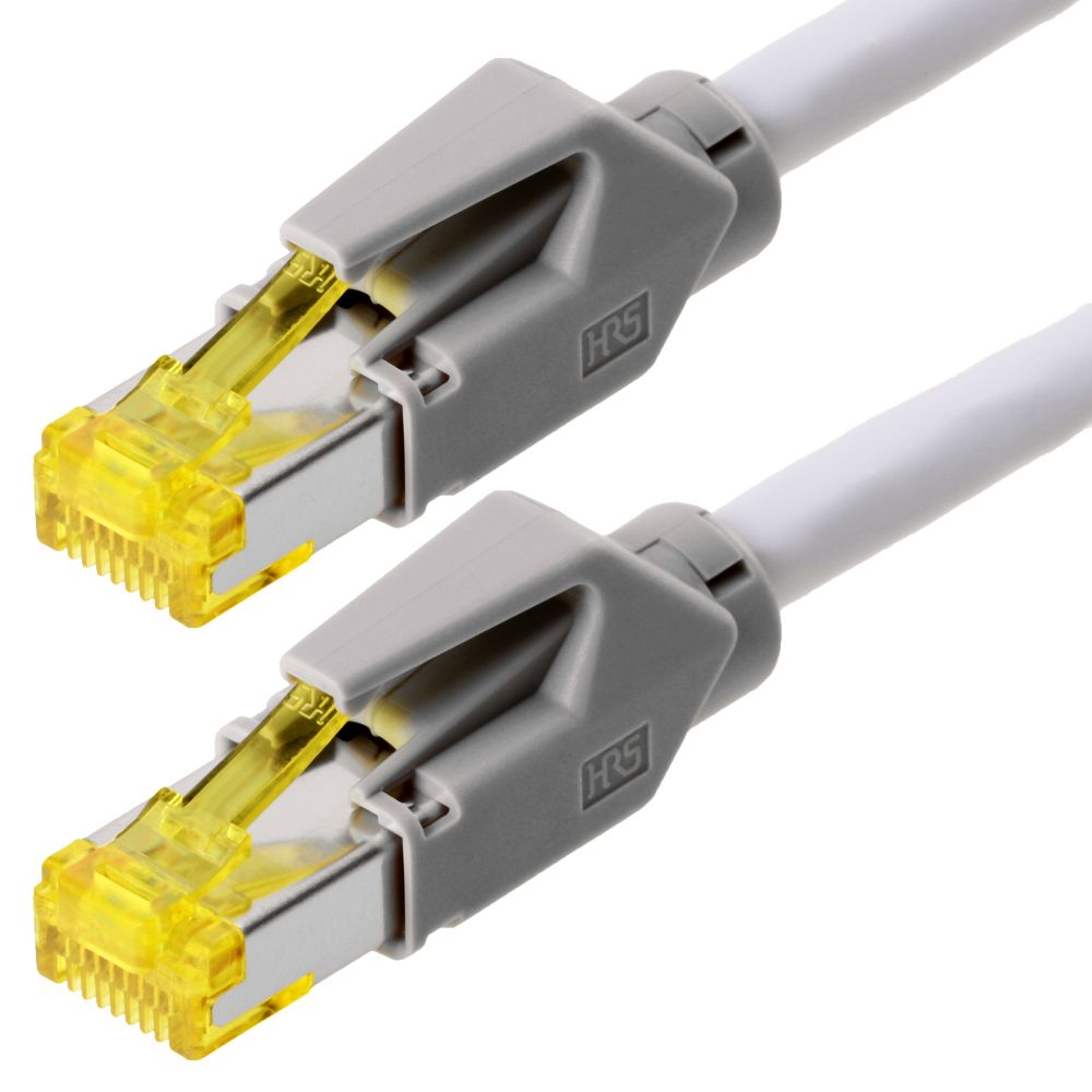 Draka patch cable S/FTP Cat 6a HQ TM31 (ISO/IEC) gray 2.0m