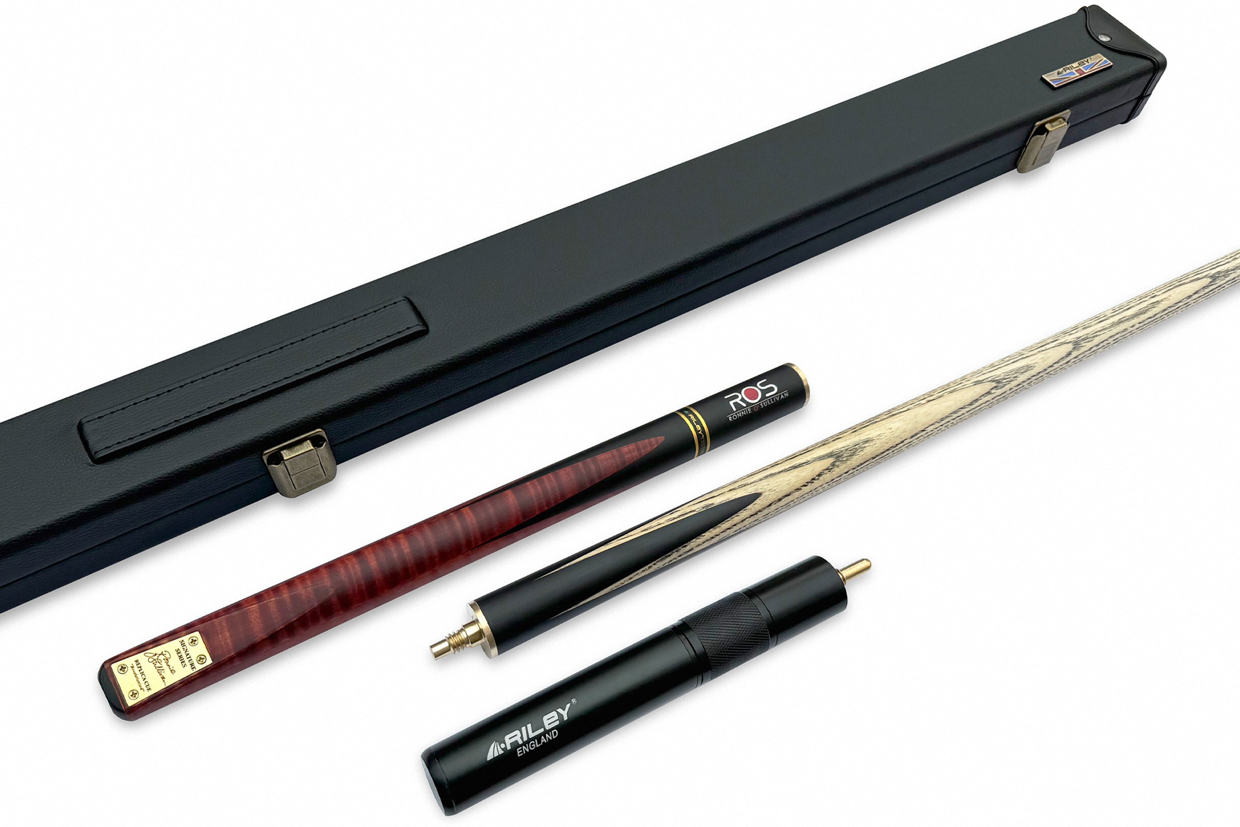 Queue Snooker O'Sullivan RS-3 Set  Teleskop-Verl. + Koffer