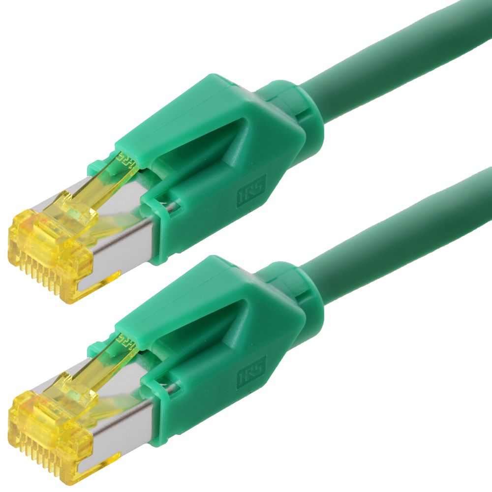 Draka patch cable S/FTP Cat 6a HQ TM31 (ISO/IEC) green 2.0m