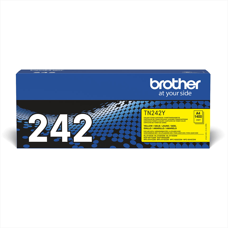 Brother Toner TN-242Y yellow (1,400 pages)