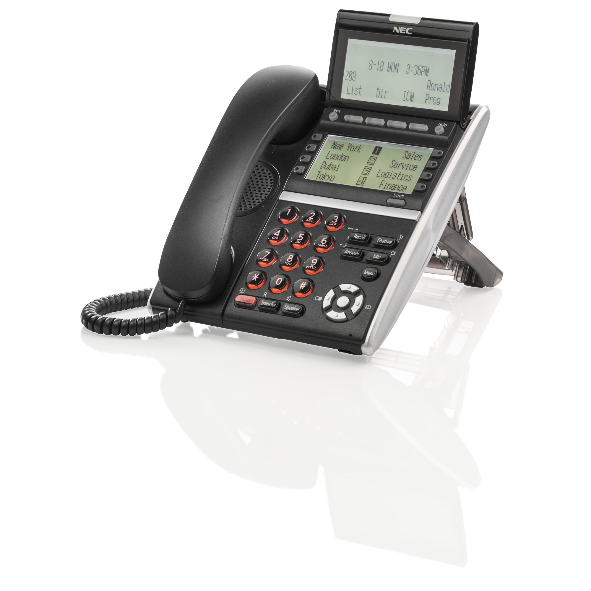 NEC SV9100 system telephone DTZ-8LD-3P(BK)TEL,