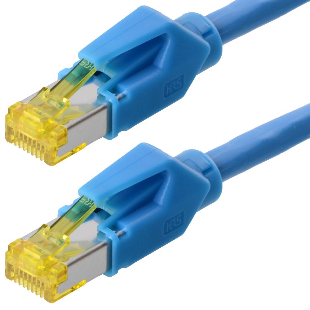 Draka patch cable S/FTP Cat 6a HQ TM31 (ISO/IEC) blue 3.0m