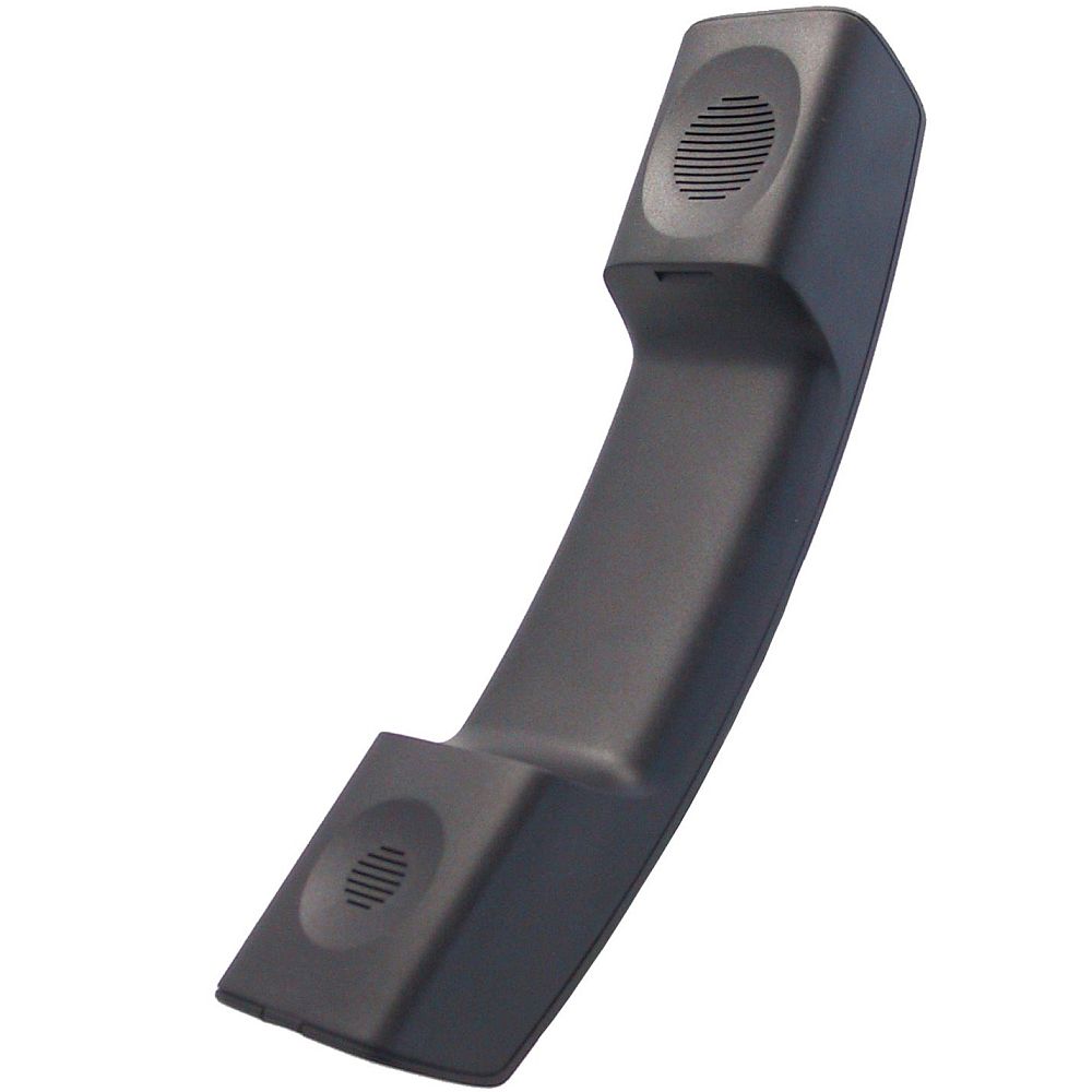 Unify OpenStage handset with Unify logo, lava,
