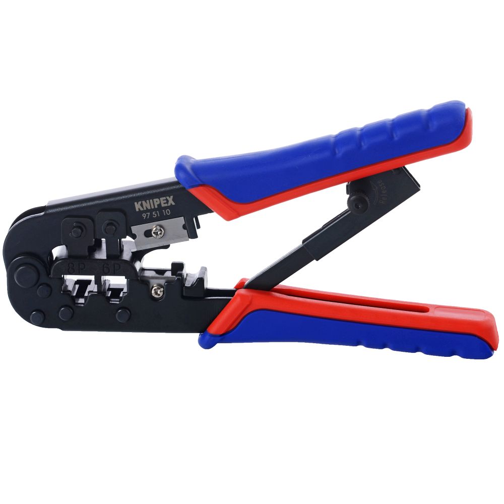 KNIPEX Crimping pliers for Western plugs 6/8-pin, self-service packaging