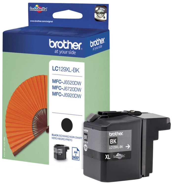 Brother ink cartridge LC-129XLBK, black