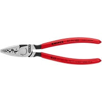 KNIPEX crimping pliers for wire end ferrules 180 mm, self-service packaging