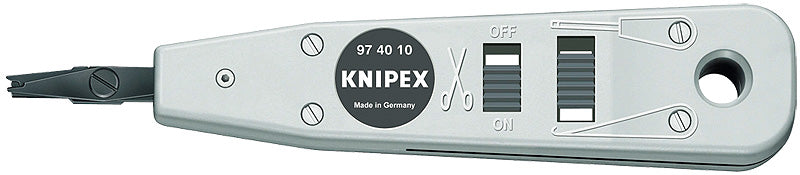 KNIPEX insertion tool for LSA-Plus and identical, 175 mm
