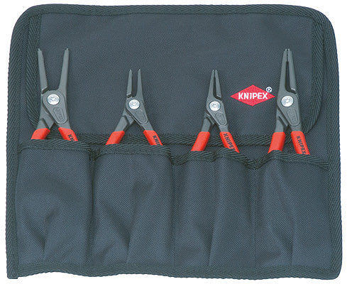 KNIPEX precision circlip pliers set, 4 pieces