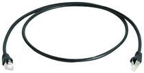 Telegärtner patch cable SFTP CAT 6A black 3.0m