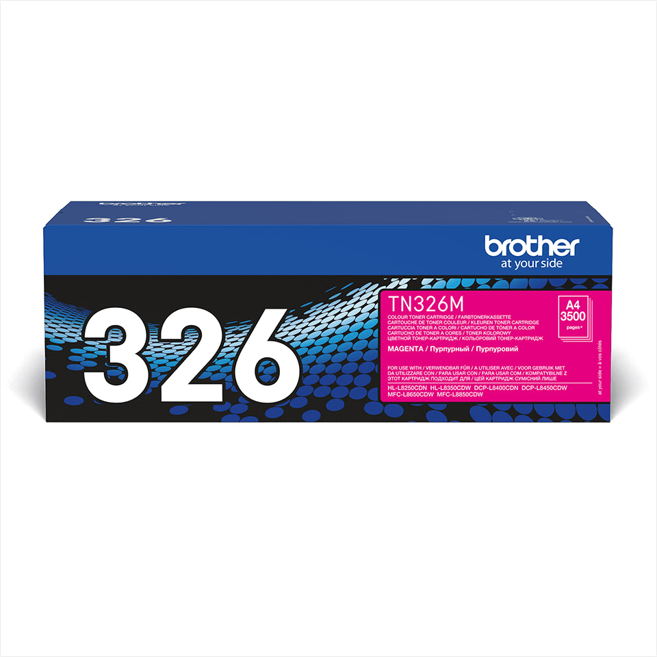 Brother Toner TN-326M Jumbo magenta (3,500 pages)