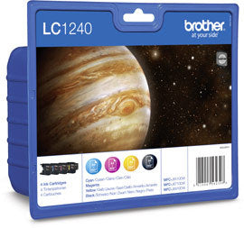Brother ink cartridge LC-1240VALBPDR