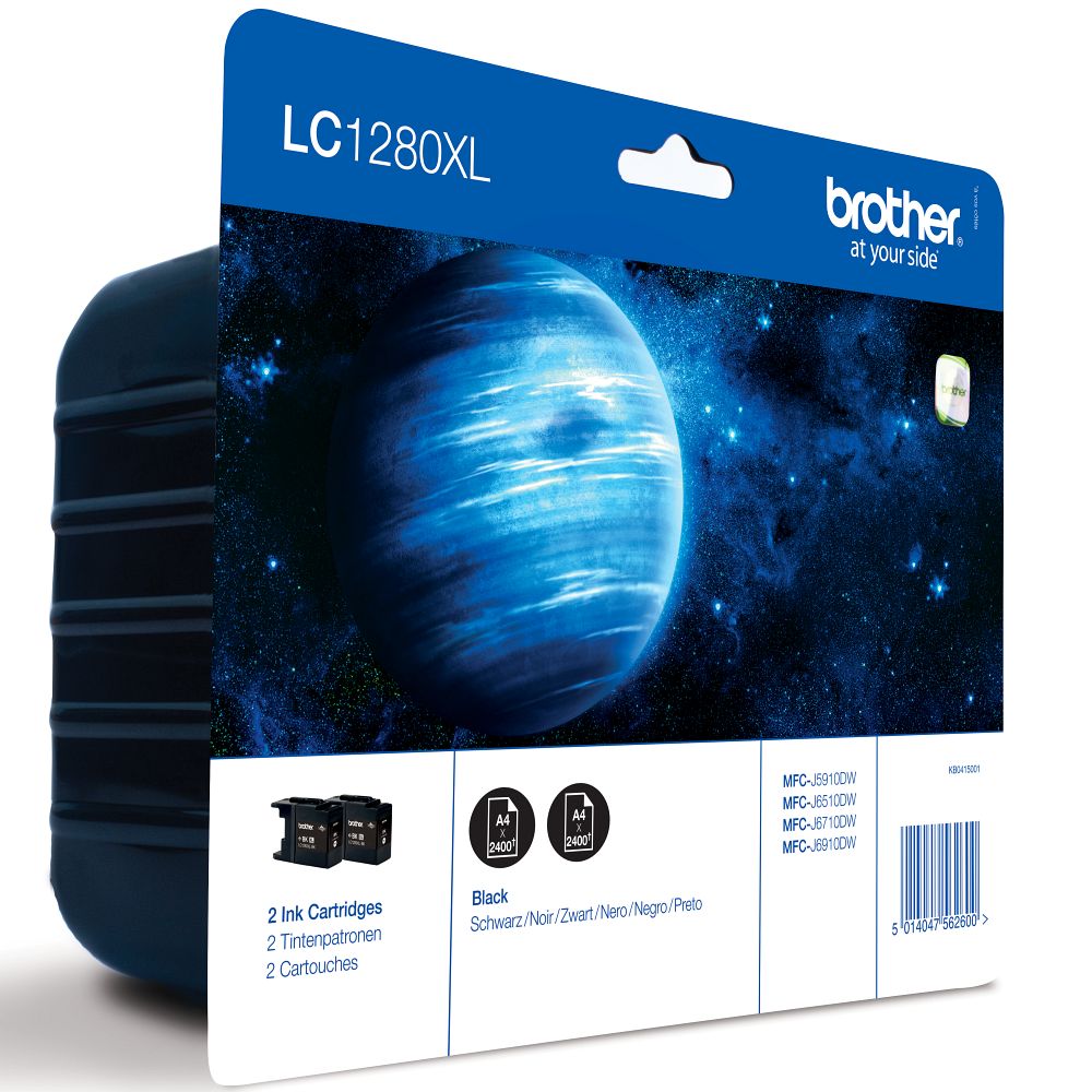 Brother ink cartridge LC-1280XLBKBP2DR