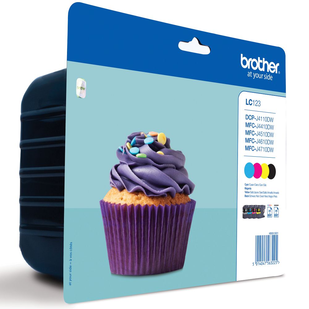 Brother ink cartridge LC-123VALBPDR