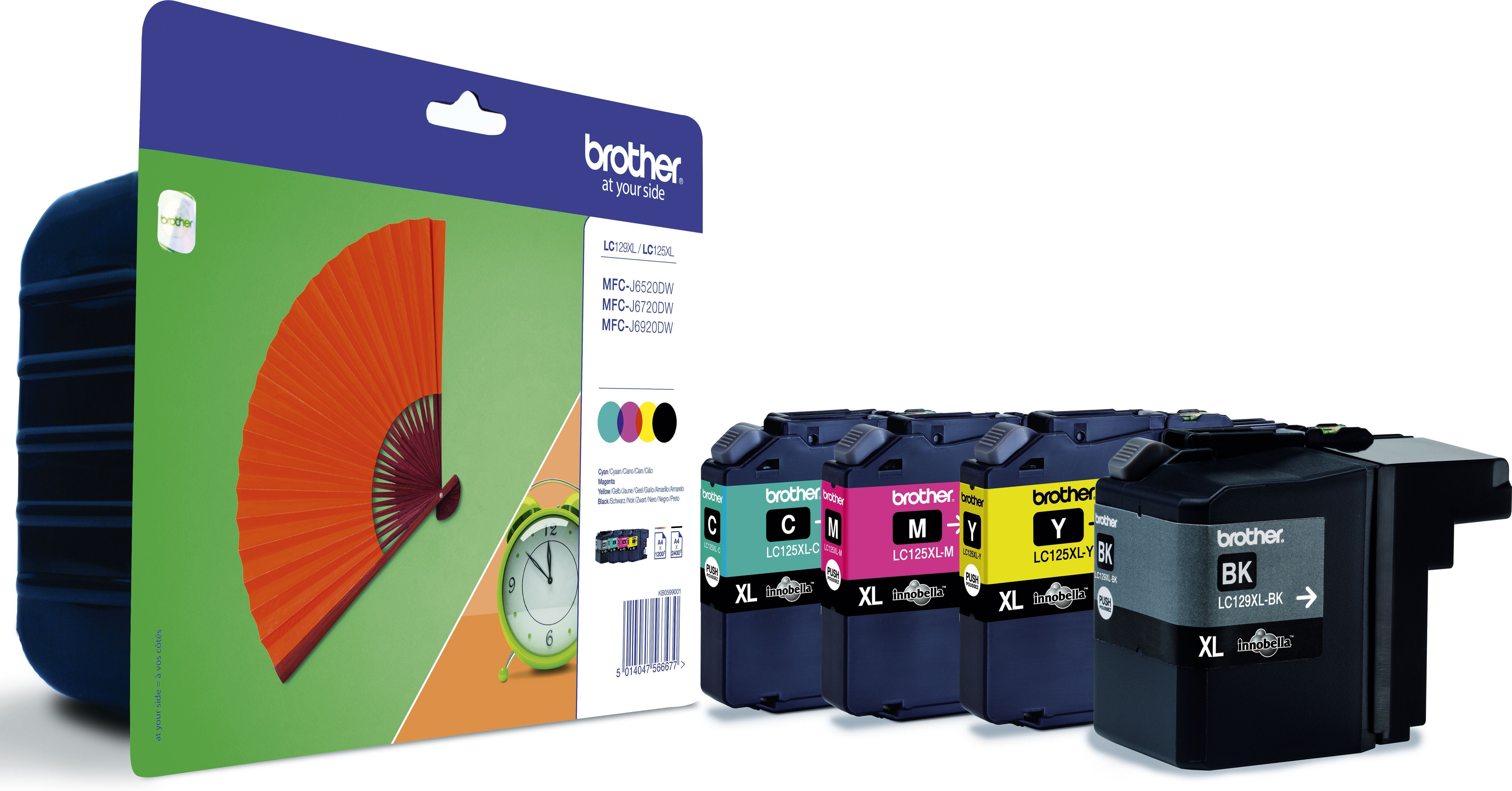 Brother ink cartridge LC-129XLVALBPDR