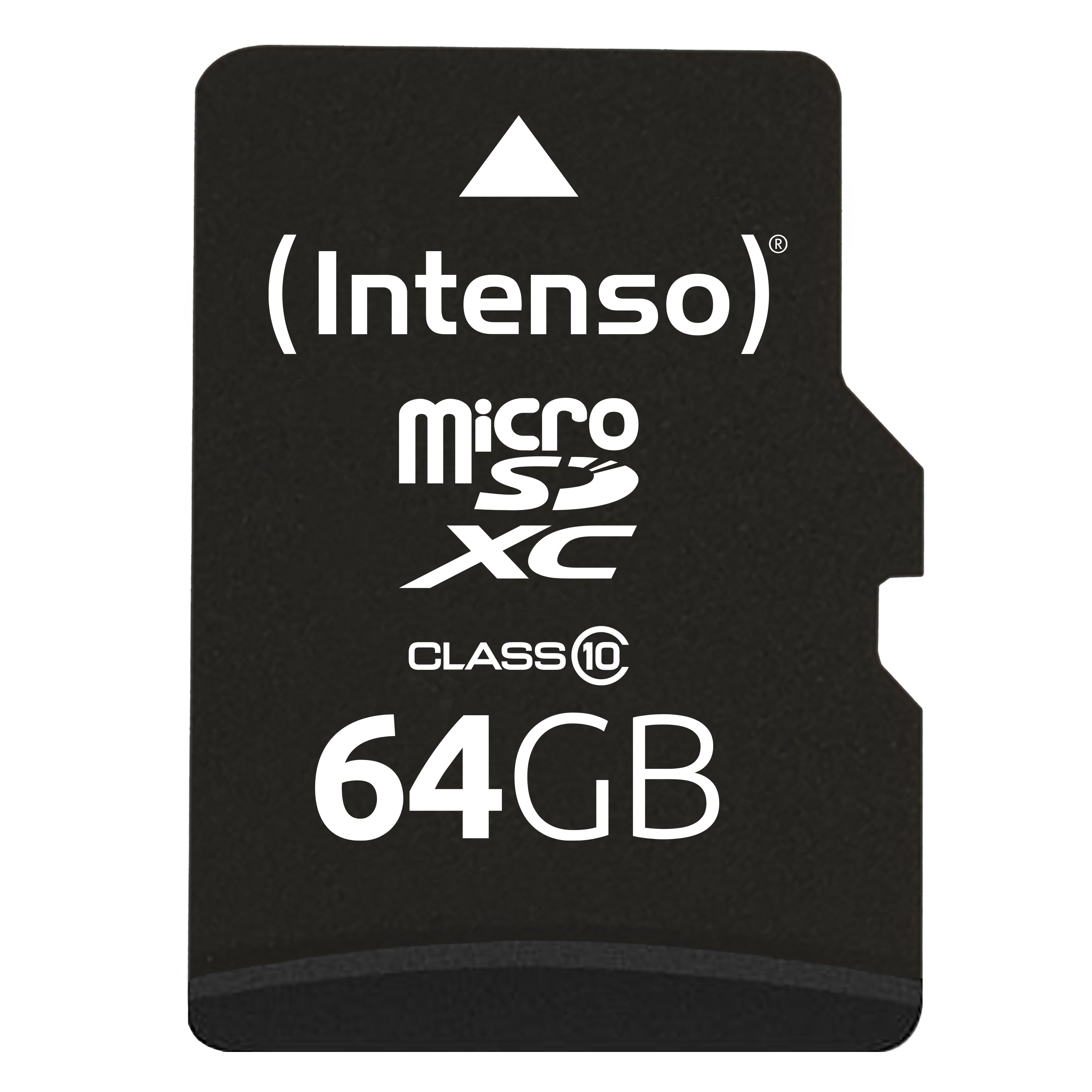 Intenso microSDXC memory card 64GB Class 10 + SD adapter